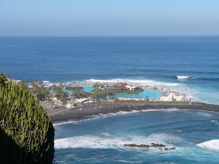 Lago Martianez von oben