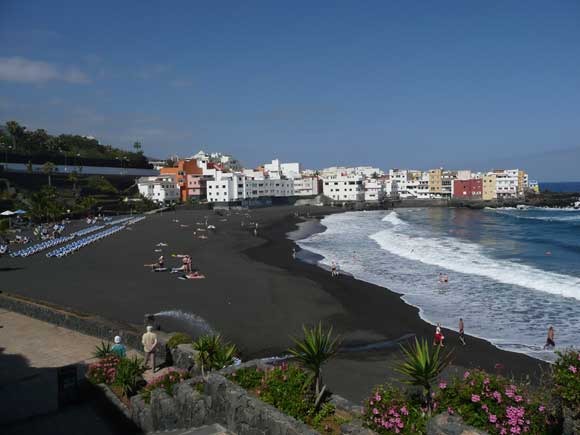 Playa Jardin, Puerto de la Cruz