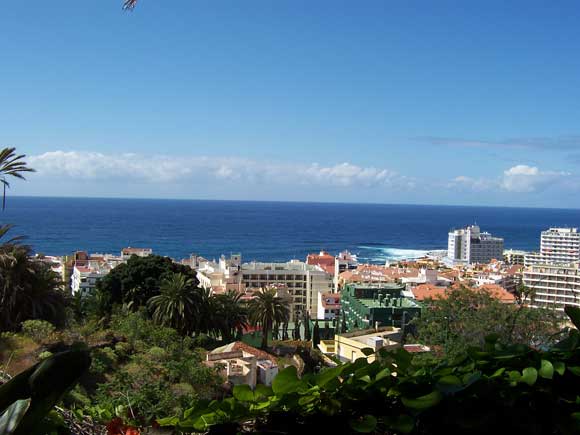 Puerto de la Cruz vom Taoro Park